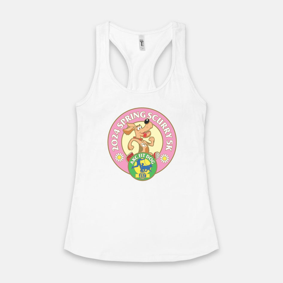 AKC Fit Dog Spring Scurry Racer Back Tank Top