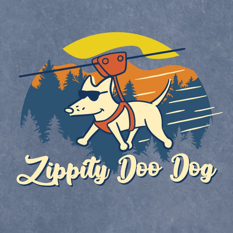 Zippity Doo Dog - Salt Wash Hoodie