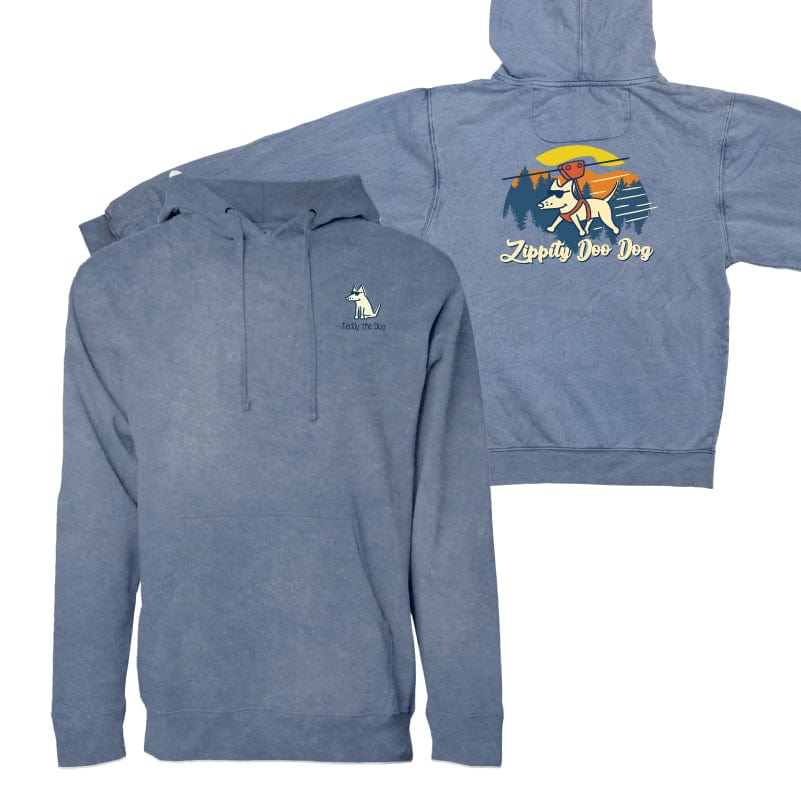 Zippity Doo Dog - Salt Wash Hoodie