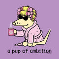 A Pup of Ambition - Ladies T-Shirt V-Neck