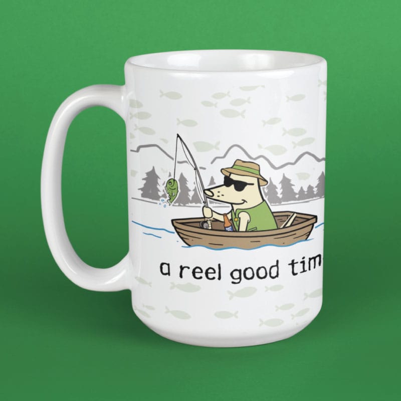 A Reel Good Time  - Large Coffee Mug