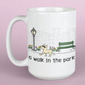 A Walk in the Park - Large Coffee Mug