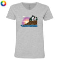 Acadia - Ladies T-Shirt V-Neck