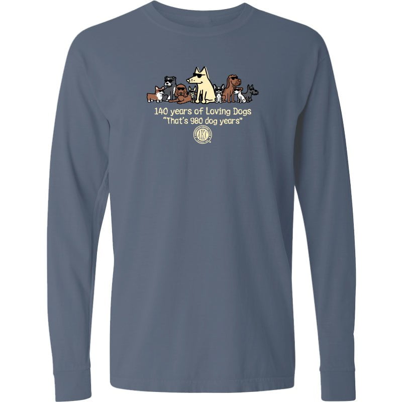 140 Years of Loving Dogs - Classic Long-Sleeve T-Shirt