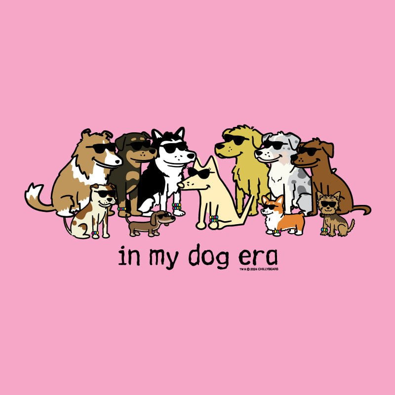 In My Dog Era - T-Shirt Ladies V-Neck