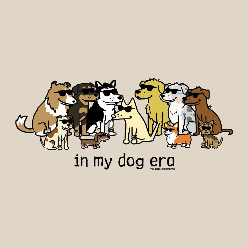 In My Dog Era - Ladies Curvy V-Neck Tee