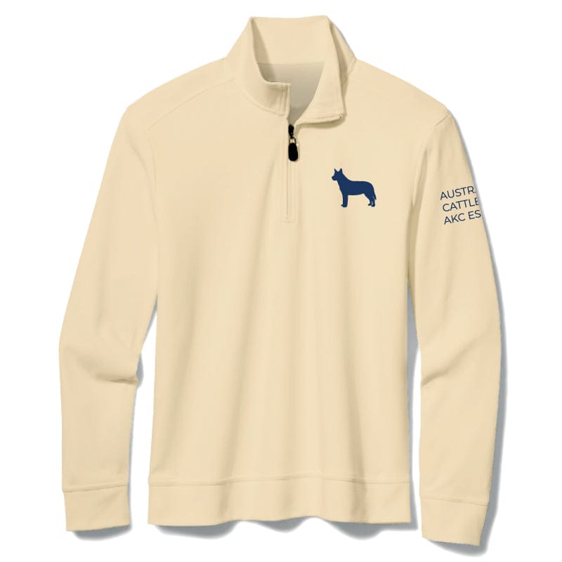 Australian Cattle Dog Embroidered AKC Quarter Zip