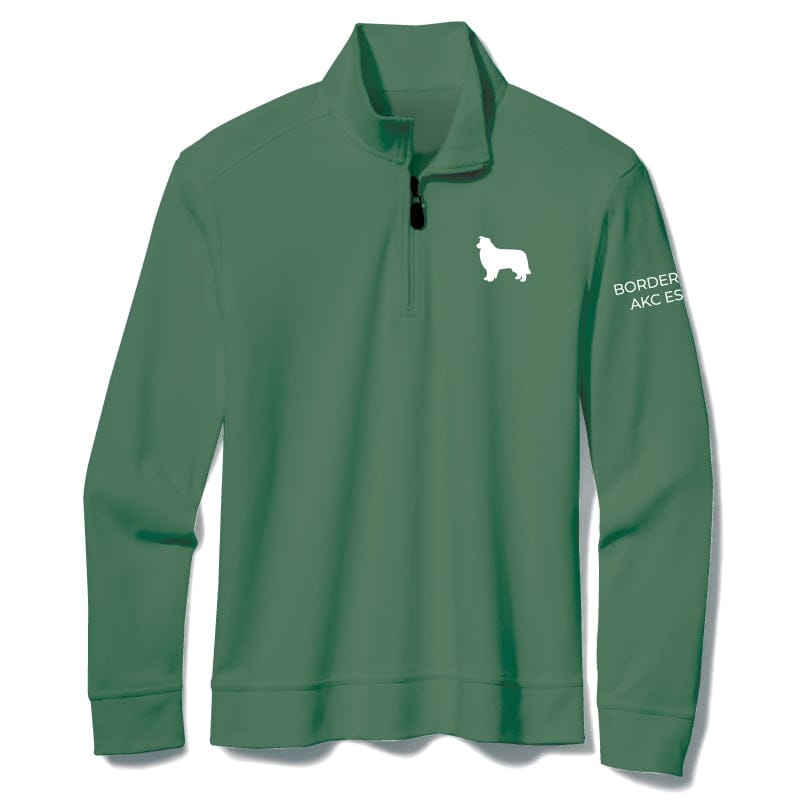 Border Collie Embroidered AKC Quarter Zip