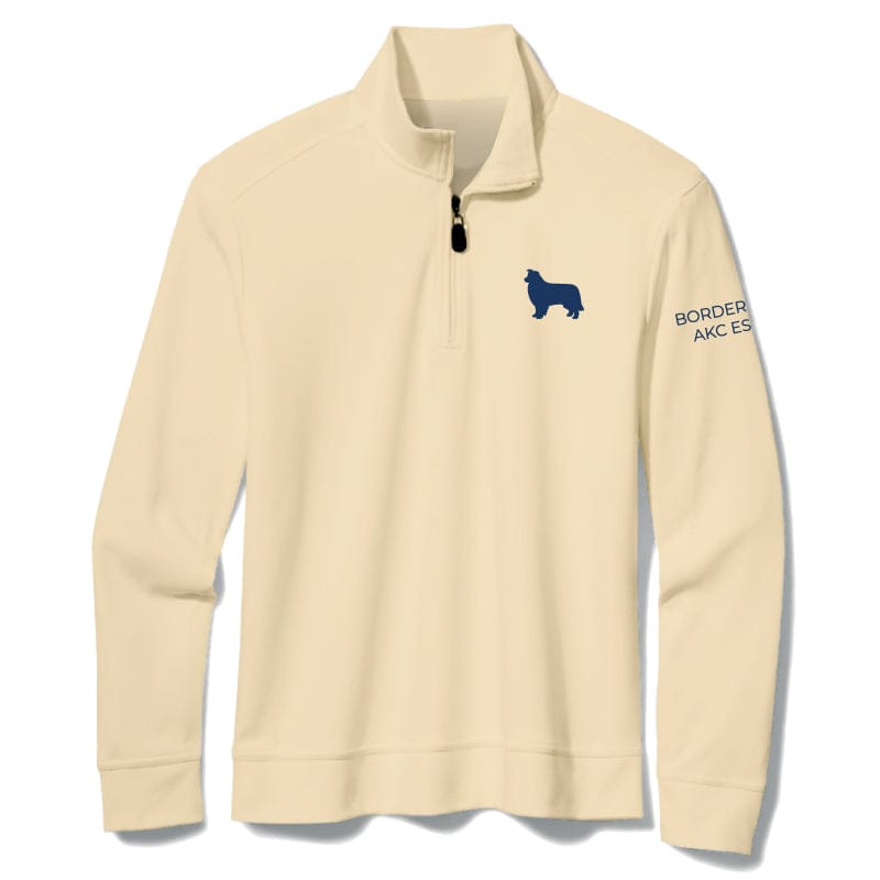Border Collie Embroidered AKC Quarter Zip