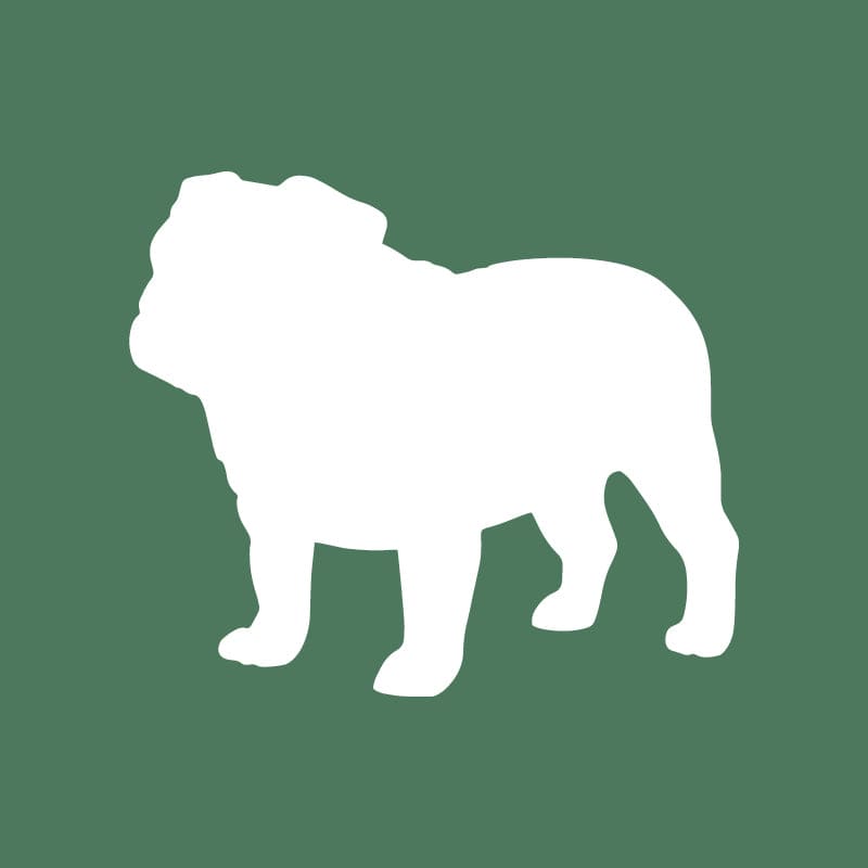 Bulldog Embroidered AKC Quarter Zip