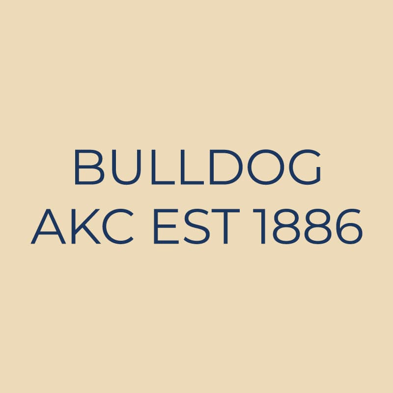 Bulldog Embroidered AKC Quarter Zip