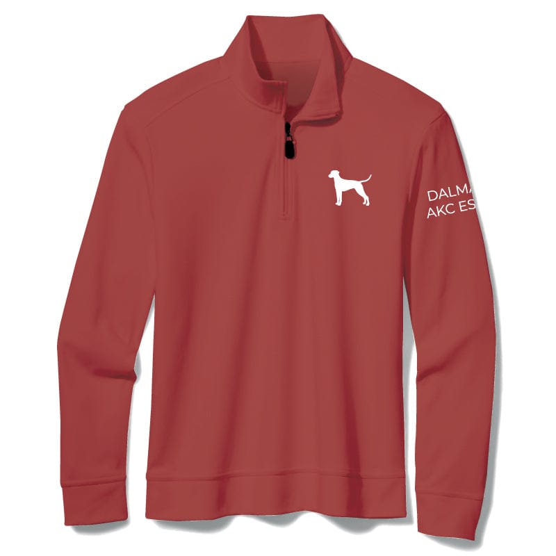 Dalmatian Embroidered AKC Quarter Zip