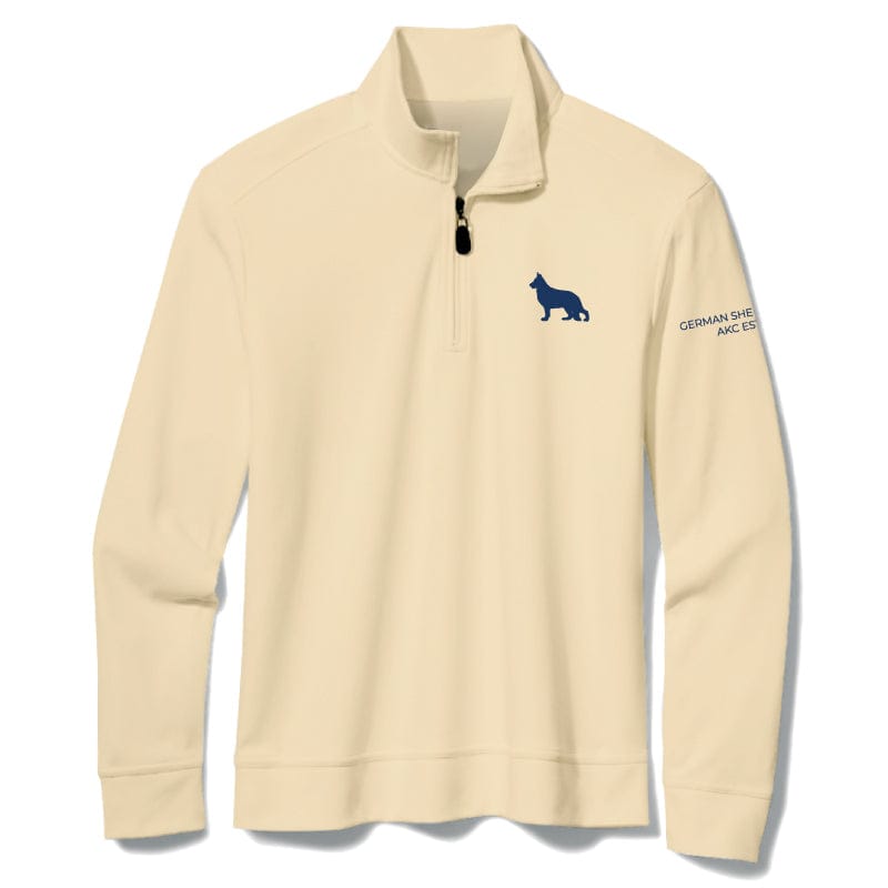 German Shepherd Dog Embroidered AKC Quarter Zip