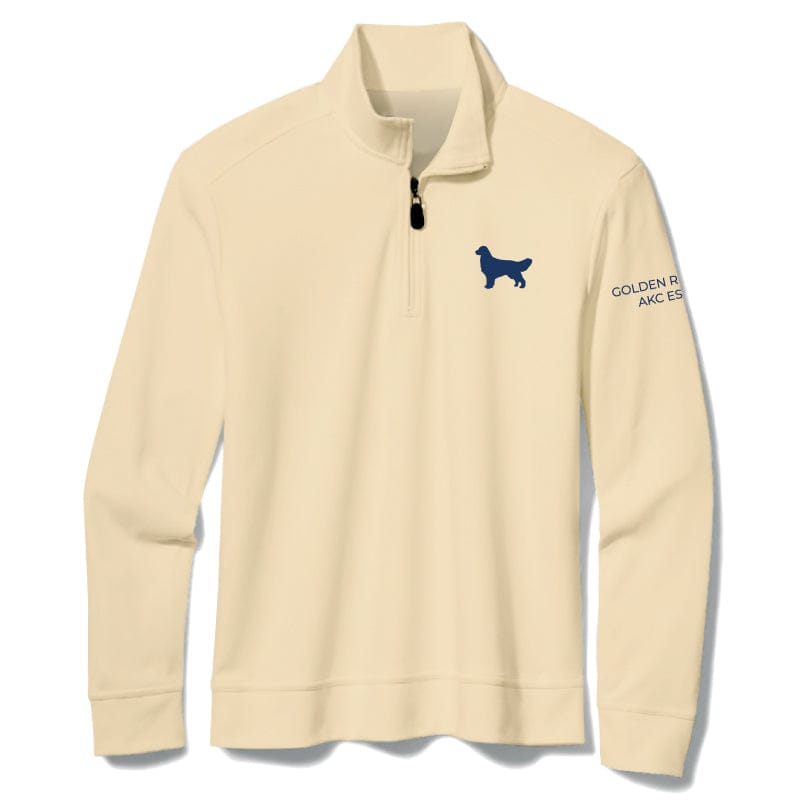 Golden Retriever Embroidered AKC Quarter Zip