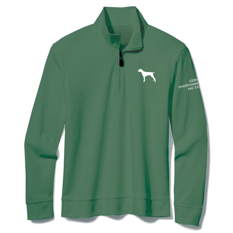 German Shorthaired Pointer Embroidered AKC Quarter Zip