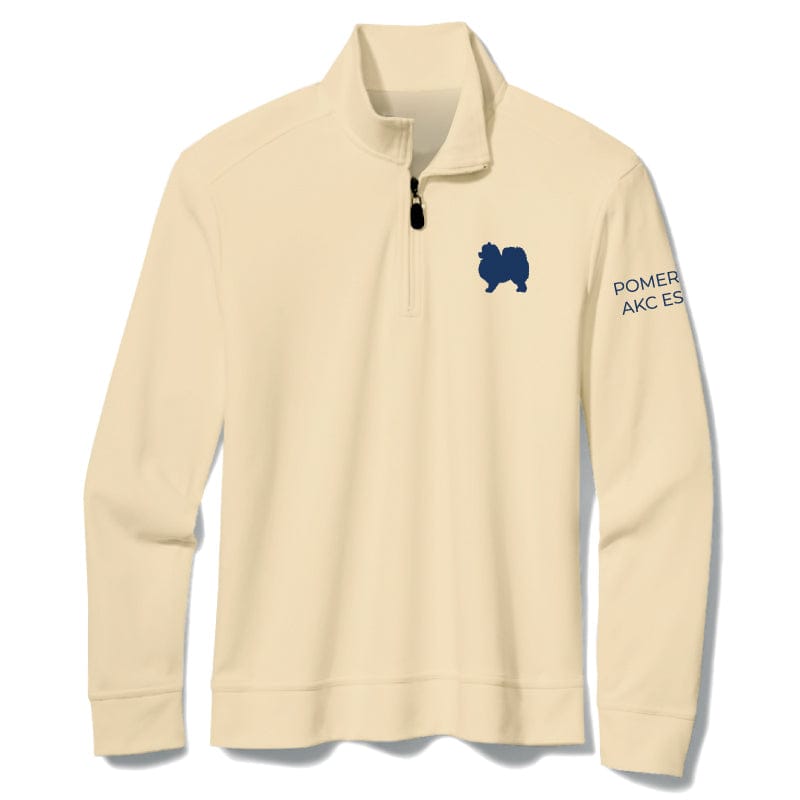 Pomeranian Embroidered AKC Quarter Zip