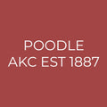 Poodle Embroidered AKC Quarter Zip