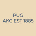 Pug Embroidered AKC Quarter Zip