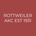 Rottweiler Embroidered AKC Quarter Zip