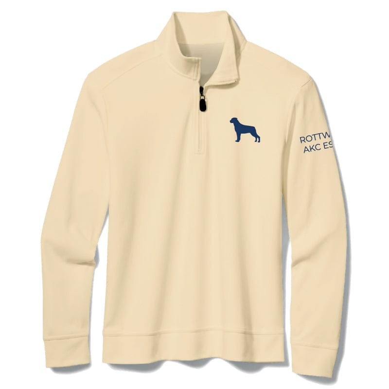 Rottweiler Embroidered AKC Quarter Zip