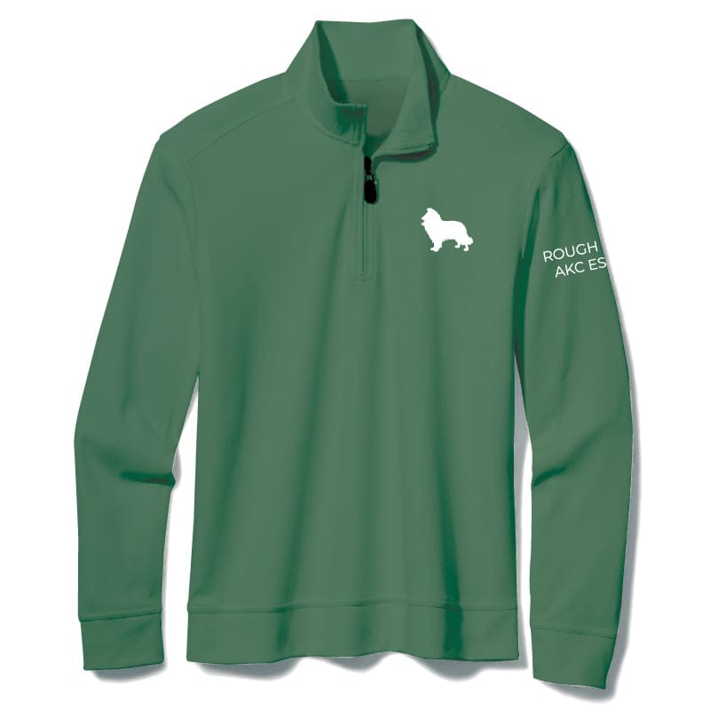 Collie Embroidered AKC Quarter Zip | AKC Shop