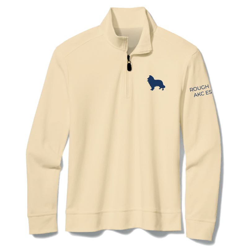 Collie専用購入ページ Collie Embroidered AKC Quarter Zip | AKC Shop
