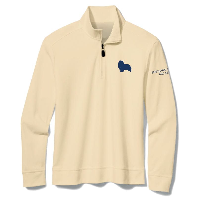 Shetland Sheepdog Embroidered AKC Quarter Zip