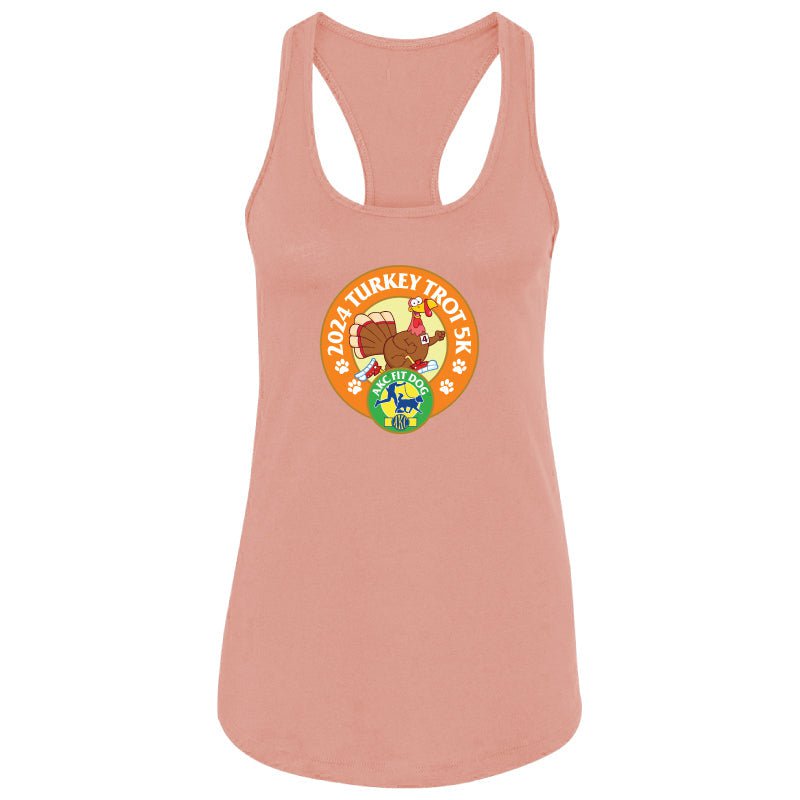 2024 Turkey Trot - Ladies Racerback Tank Top