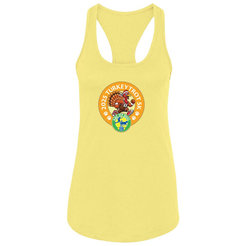 Ladies Racerback Tank Top - 2025 Turkey Trot 5K