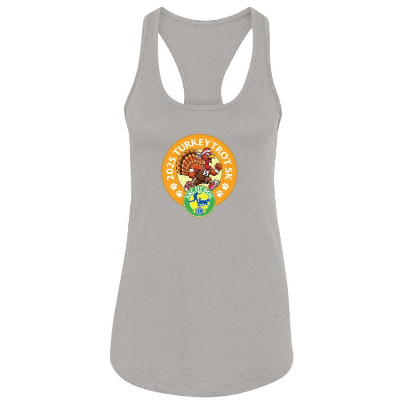 Ladies Racerback Tank Top - 2025 Turkey Trot 5K