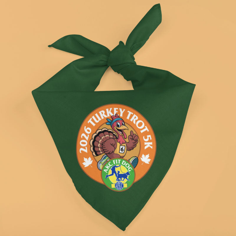 AKC Turkey Trot 2026 - Doggie Bandana
