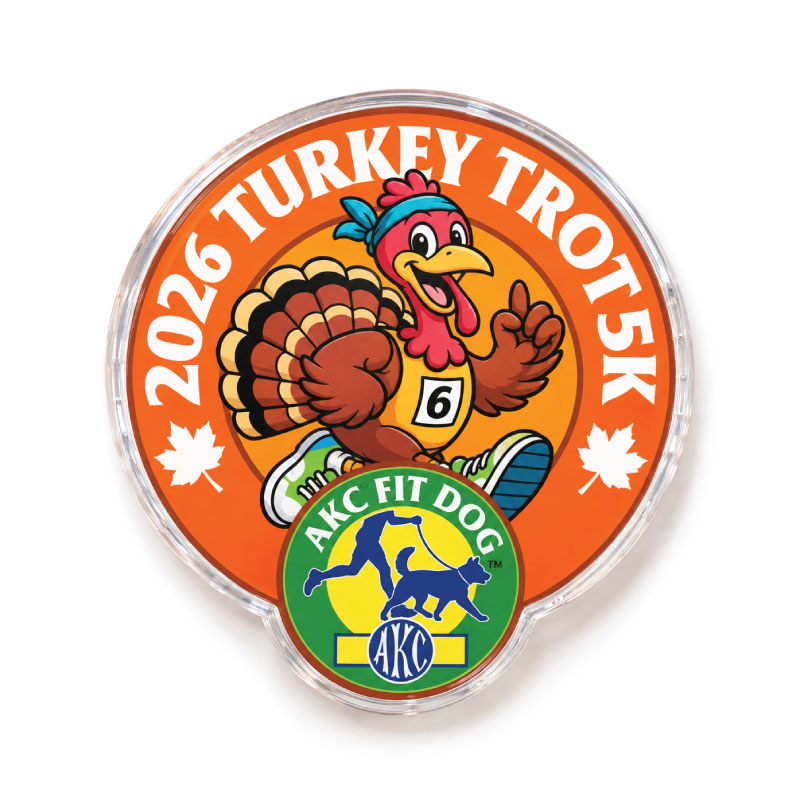 AKC Turkey Trot 2026 Pin