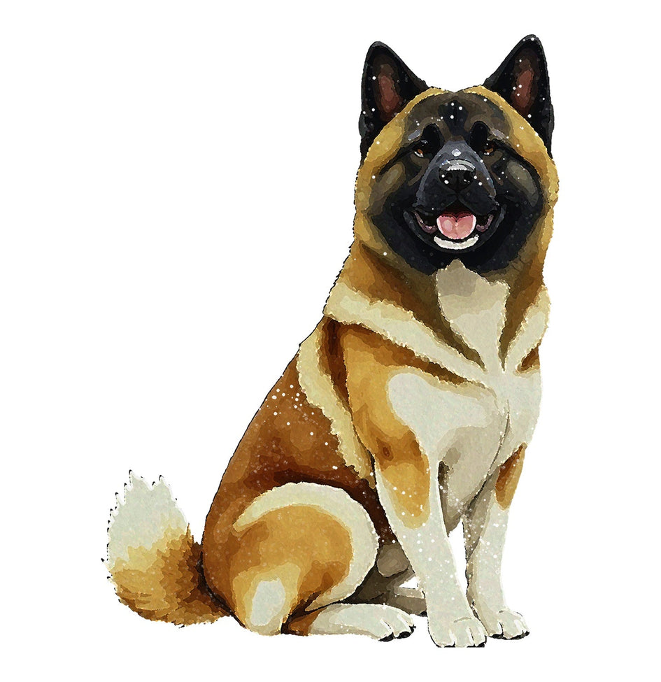 Akita Watercolor - Ceramic Mug