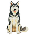 Alaskan Malamute Watercolor - Ceramic Mug