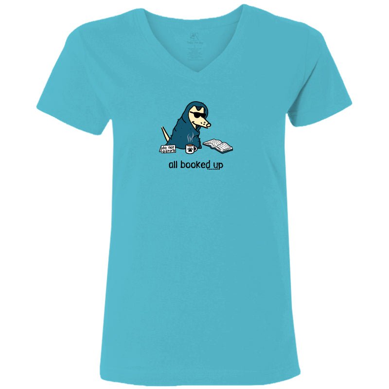 All Booked Up - Ladies T-Shirt V-Neck