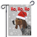 American English Coonhound Ho Ho Ho Holidays Garden Flag