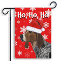 American English Coonhound Ho Ho Ho Holidays Garden Flag
