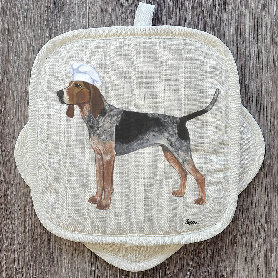 American English Coonhound Pot Holder Set