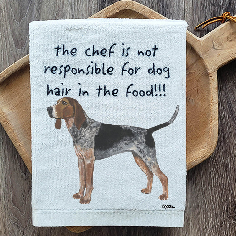 American English Coonhound Dish Towel