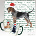 American English Coonhound Holiday Mug
