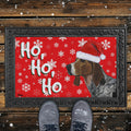 American English Coonhound Holiday Welcome Mat