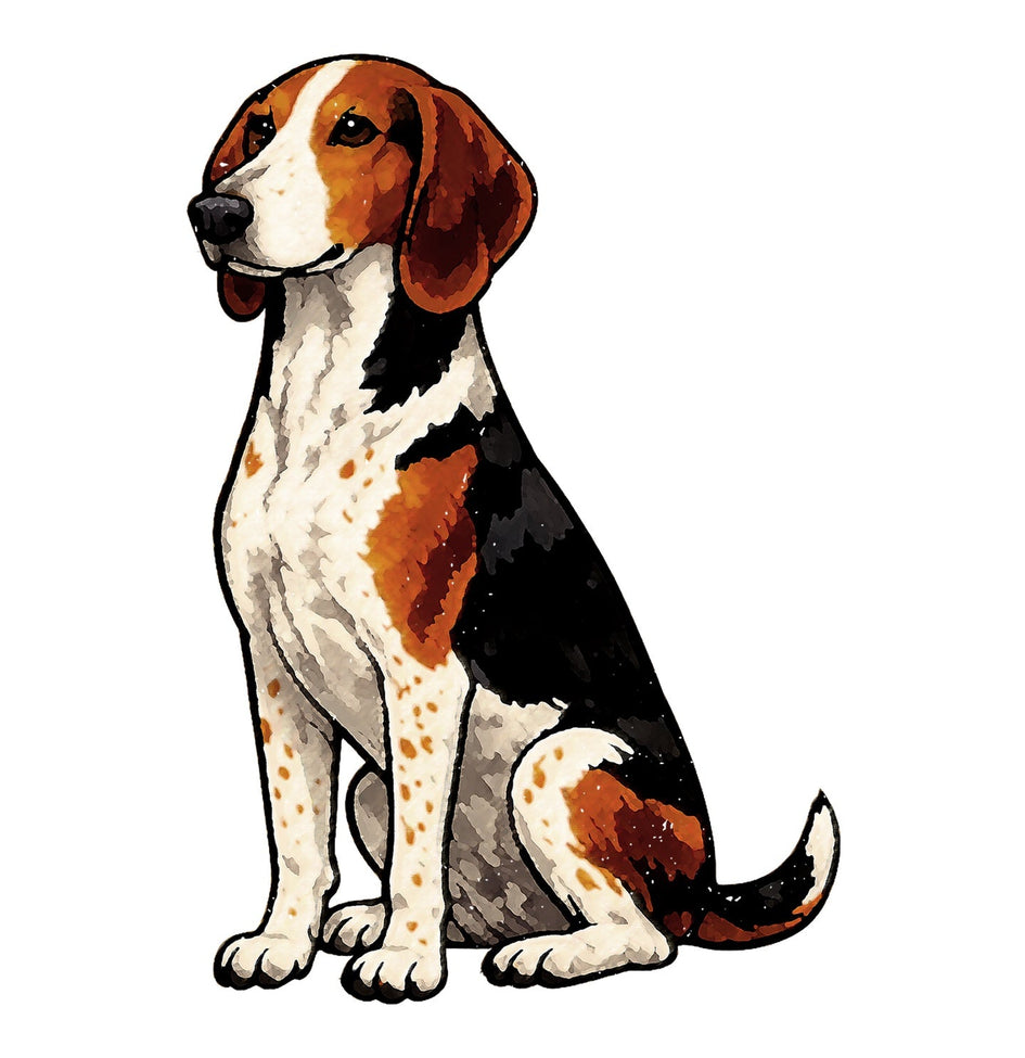 American English Coonhound  Watercolor - Ceramic Mug