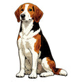 American Foxhound Watercolor - Ceramic Mug