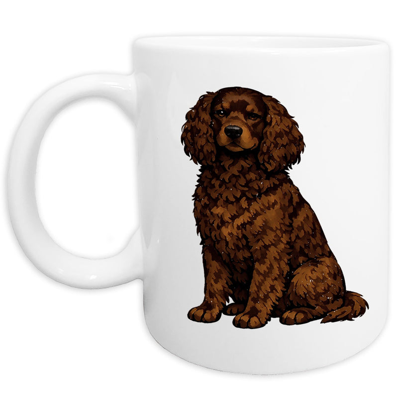 American Water Spaniel Watercolor - Ceramic Mug