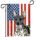 American Hairless Terrier Americana Garden Flag