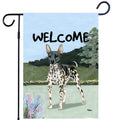 American Hairless Terrier Garden Flag