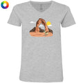 Arches - Ladies T-Shirt V-Neck