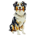 Australian Shepherd Watercolor - Ceramic Mug