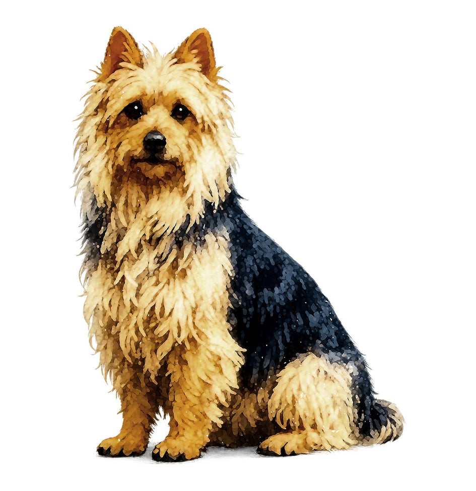 Australian Terrier Watercolor - Ceramic Mug