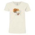 Autumn Trails  - Ladies T-Shirt V-Neck